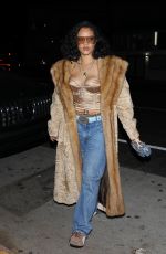 RIHANNA Arrives at Giorgio Baldi in Santa Monica 11/12/2024