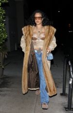 RIHANNA Arrives at Giorgio Baldi in Santa Monica 11/12/2024