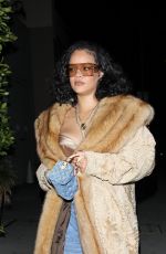 RIHANNA Arrives at Giorgio Baldi in Santa Monica 11/12/2024