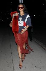 RIHANNA Arrives at The Nice Guy in West Hollywood 11/13/2024