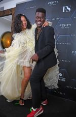 RIHANNA at Official Launch Party of Fenty Beauty, Fenty Skin and Fenty Eau de Parfum in Barbados 11/08/2024