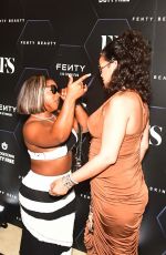 RIHANNA Celebrates Launch of Fenty Beauty at QP Bistro at St James in Barbados 11/09/2024