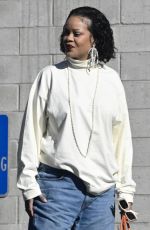 RIHANNA Out and About in Los Angeles 11/17/2024