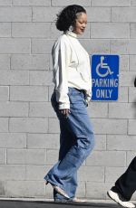 RIHANNA Out and About in Los Angeles 11/17/2024