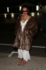 RIHANNA Out for a Late-night Dinner at Giorgio Baldi in Santa Monica 11/16/2024