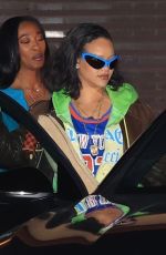 RIHANNA Out for Dinner with Friends and Family at Nobu in Malibu 11/13/2024