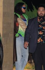 RIHANNA Out for Dinner with Friends and Family at Nobu in Malibu 11/13/2024
