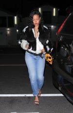 RIHANNA Out for Late Dinner at Giorgio Baldi in Santa Monica 11/03/2024