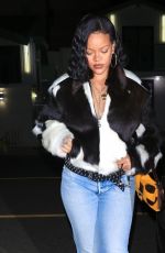 RIHANNA Out for Late Dinner at Giorgio Baldi in Santa Monica 11/03/2024
