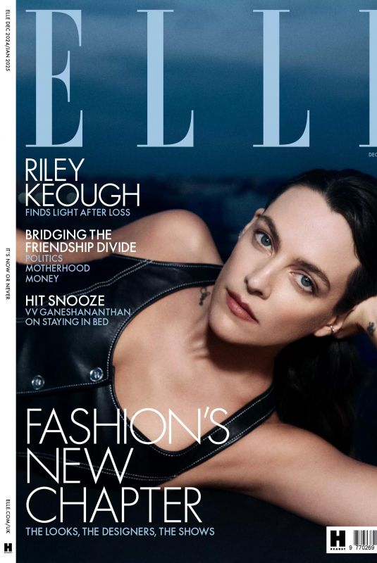 RILEY KEOUGH in Elle UK, December 2024