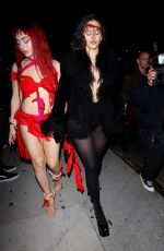 ROSALIA and CHARLI XCX Arrives at Kendall Jenner