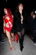 ROSALIA and CHARLI XCX Arrives at Kendall Jenner