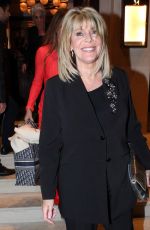 RUTH LANGSFORD and LIZZIE CUNDY Leaves 34 Mayfair Restaurant in London 11/17/2024