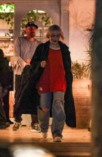 SABRINA CARPENTER Out for Dinner with Friends at Taverna Tony in Malibu 11/16/2024