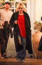SABRINA CARPENTER Out for Dinner with Friends at Taverna Tony in Malibu 11/16/2024