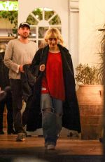 SABRINA CARPENTER Out for Dinner with Friends at Taverna Tony in Malibu 11/16/2024