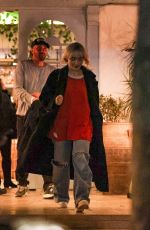 SABRINA CARPENTER Out for Dinner with Friends at Taverna Tony in Malibu 11/16/2024