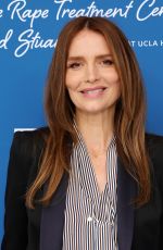 SAFFRON BURROWS at 50th Anniversary Event in Support of The Rape Treatment Center and Stuart House at UCLA Health at Skirball Cultural Center in Los Angeles 10/27/2024