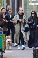 SAILOR BRINKLEY-COOK Out with Her Dog in New York 11/18/2024