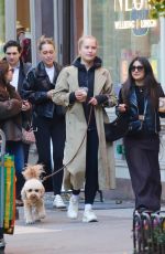 SAILOR BRINKLEY-COOK Out with Her Dog in New York 11/18/2024