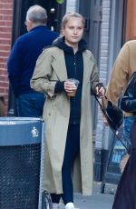 SAILOR BRINKLEY-COOK Out with Her Dog in New York 11/18/2024