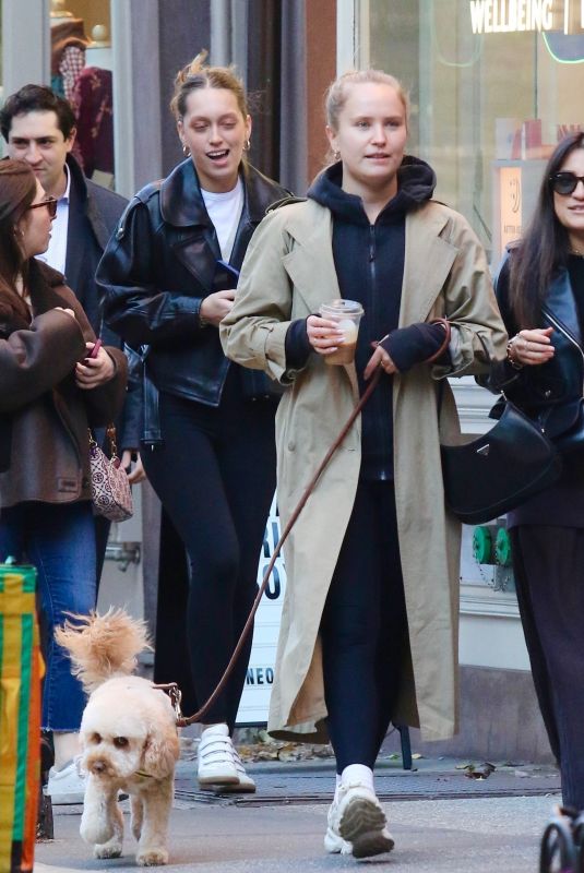 SAILOR BRINKLEY-COOK Out with Her Dog in New York 11/18/2024