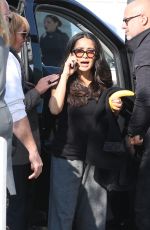 SALMA HAYEK Arrives at Athens Airport to Departing from Greece 11/19/2024