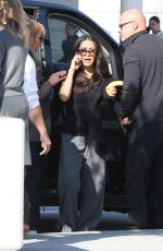 SALMA HAYEK Arrives at Athens Airport to Departing from Greece 11/19/2024