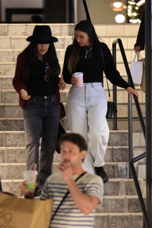 SALMA HAYEK Out for Christmas Shopping on Black Friday 11/29/2024