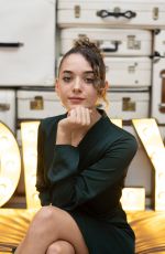 SALUA HADRA at Las Chicas de la Estacion Portrait Session in Madrid 11/19/2024