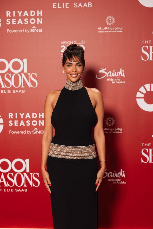SANDRA SHEBAB at Elie Saab Anniversary Fashion Show 1001 Seasons of Elie Saab at The Venue in Riyadh 11/13/2024
