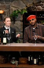 SAOIRSE RONAN at Tonight Show Starring Jimmy Fallon in New York City 11/07/2024