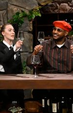 SAOIRSE RONAN at Tonight Show Starring Jimmy Fallon in New York City 11/07/2024