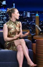 SAOIRSE RONAN at Tonight Show Starring Jimmy Fallon in New York City 11/07/2024