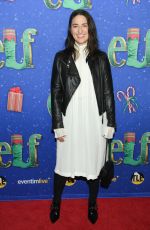 SARA BAREILLES at Elf 2nd Broadway Revival Opening Night in New York 11/17/2024