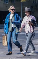 SARA GILBERT ona  Coffee Stroll with a Friend in Los Angeles 11/18/2024