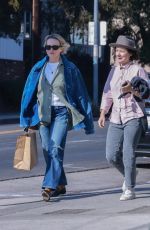 SARA GILBERT ona  Coffee Stroll with a Friend in Los Angeles 11/18/2024