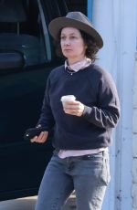 SARA GILBERT ona  Coffee Stroll with a Friend in Los Angeles 11/18/2024