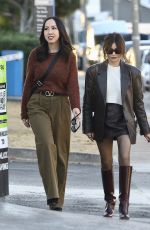 SARAH HYLAND Out for Dinner with Friends at Vintage in Los Angeles 11/08/2024