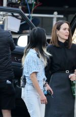 SARAH PAULSON on the Set of All