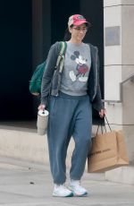 SARAH SILVERMAN in a Mickey Mouse Sweatshirt Out Shopping in Beverly Hills 11/26/2024