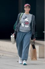 SARAH SILVERMAN in a Mickey Mouse Sweatshirt Out Shopping in Beverly Hills 11/26/2024
