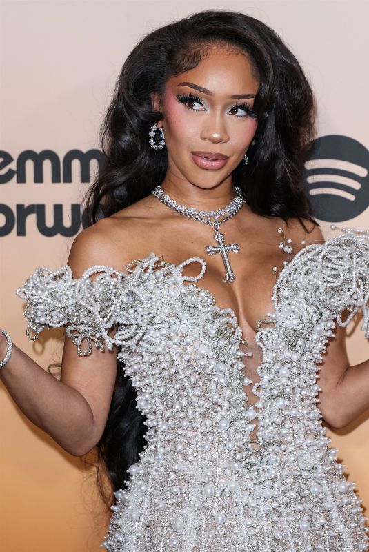 SAWEETIE at 3rd Annual Give Her FlowHERS Awards Gala in Los Angeles 11/08/2024