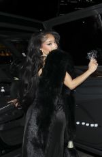 SAWEETIE Lleaves The Bird Streets Club in West Hollywood 11/09/2024