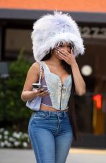 SAWEETIE Out and About in Los Angeles 10/31/2024