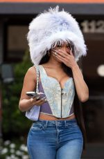 SAWEETIE Out and About in Los Angeles 10/31/2024