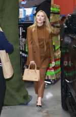 SCARLETT JOHANSSON Leaves Live with Kelly and Mark Studios in New York 11/26/2024