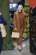 SCARLETT JOHANSSON Leaves Live with Kelly and Mark Studios in New York 11/26/2024