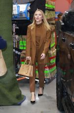 SCARLETT JOHANSSON Leaves Live with Kelly and Mark Studios in New York 11/26/2024