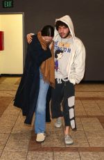 SELENA GOMEZ and Benny Blanco Leaves Dinner Date at Sushi Park in West Hollywood 11/06/2024